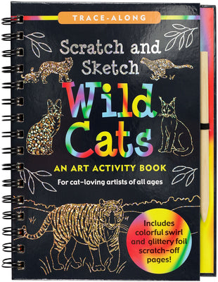 Scratch & Sketch Wild Cats (Trace Along)